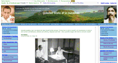Desktop Screenshot of collectedworksofsriaurobindo.com